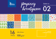 KB029-02 Zestaw papierów kreatywnych